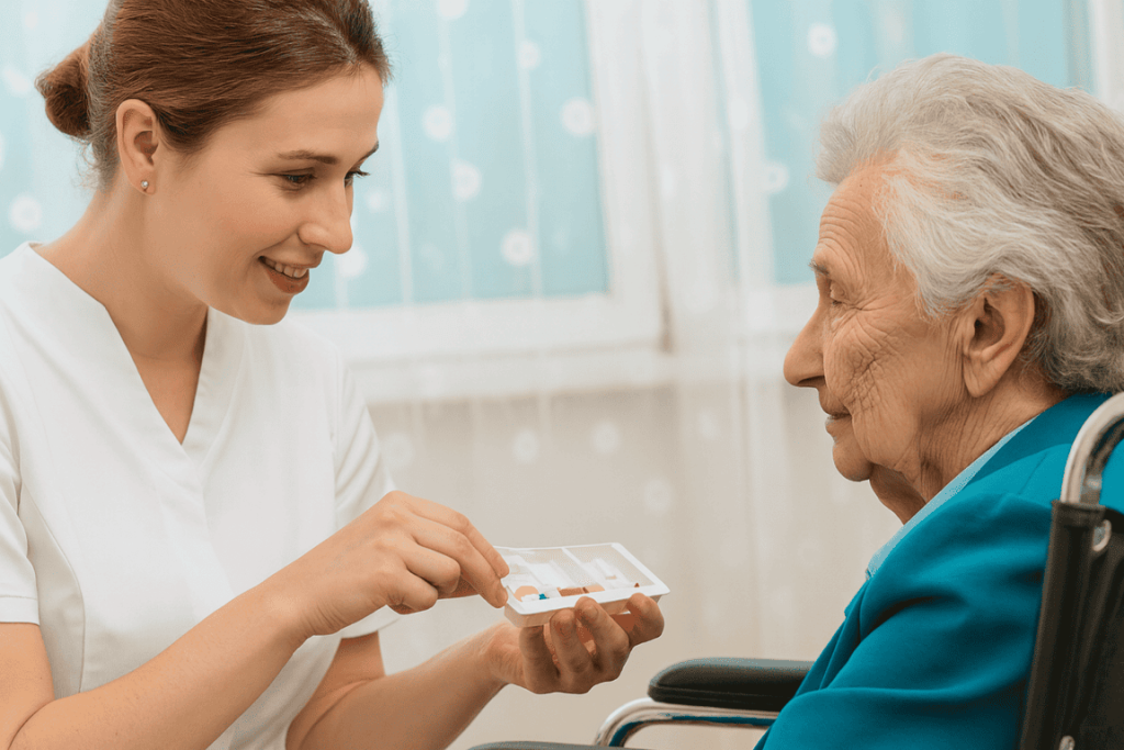 Administración de Medicamentos a Domicilio con MAQMUN Médica. Aplicación de medicamentos por vía intravenosa en casa con personal profesional
