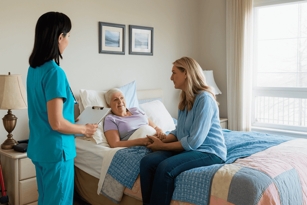 Cuidados Paliativos a Domicilio con MAQMUN Médica. Apoyo emocional integral contención psicológica para paciente y familia en su hogar