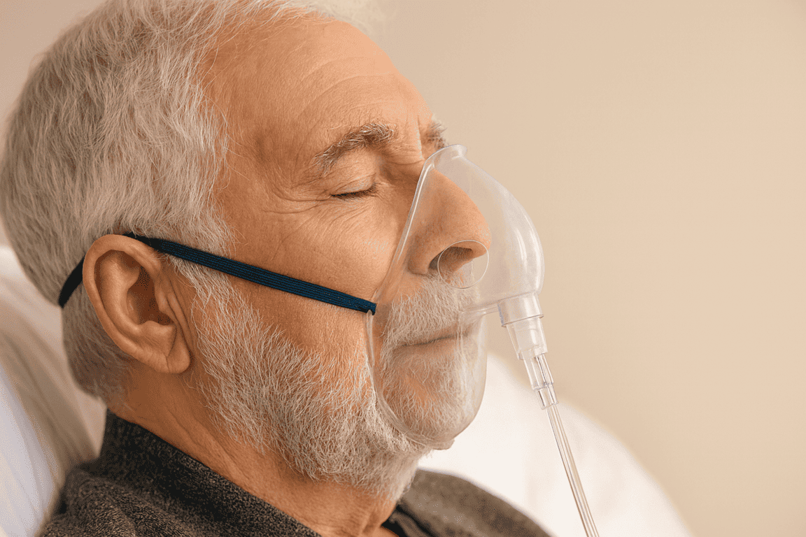 Oxigenoterapia a Domicilio con MAQMUN Médica. Manejo profesional de puntas nasales con atención profesional y segura